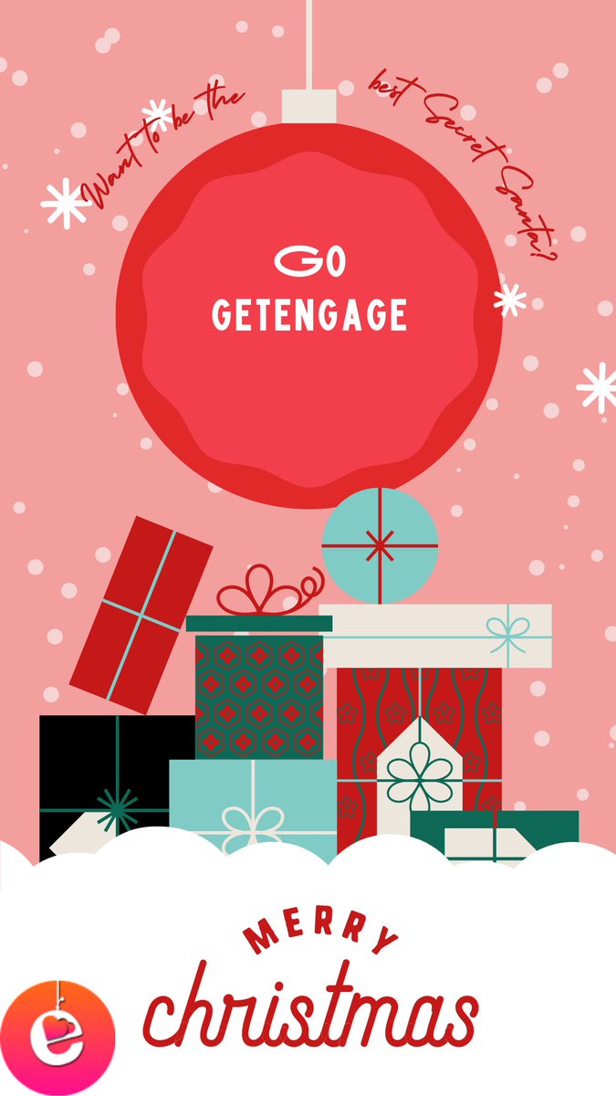 gogetengage's tweet photo. Merry Christmas to everyone 🎅🎄🥳
#getengage #gogetengage #christmas2021 #BeBlessed https://t.co/I3eXrHvyJI