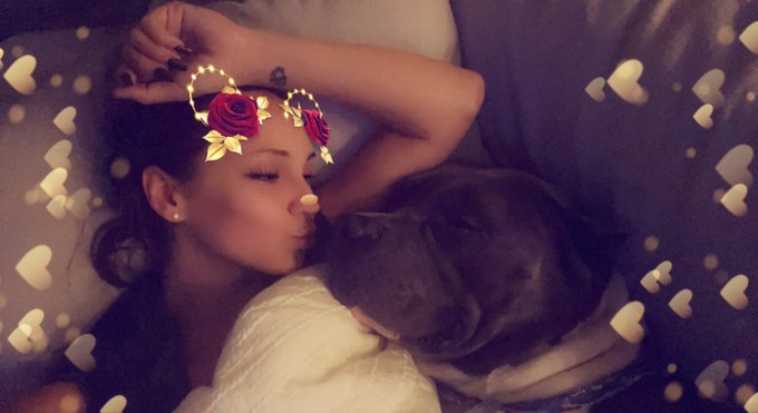 Merry Christmas from me and my baby hippo. 🖤🖤 #pittylove #bullybreed #bighead #mybaby #MerryChristmas2021<a href="/tag/pittylove"class="tags">#pittylove</a><a href="/tag/mybaby"class="tags"><span>#mybaby</span></a><a href="/tag/bullybreed"class="tags"><span>#bullybreed</span></a><a href="/tag/bighead"class="tags"><span>#bighead</span></a><a href="/tag/merrychristmas2"class="tags"><span>#merrychristmas2</span></a>