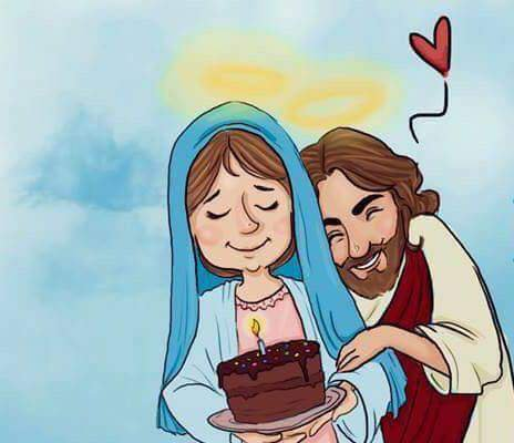 Parabéns Jesus, hoje é o seu grande dia. 🤍