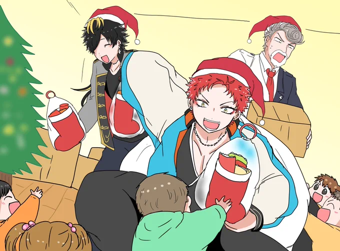 拙僧らが来てやったぞーー!!!!🎅🎅🎅 
