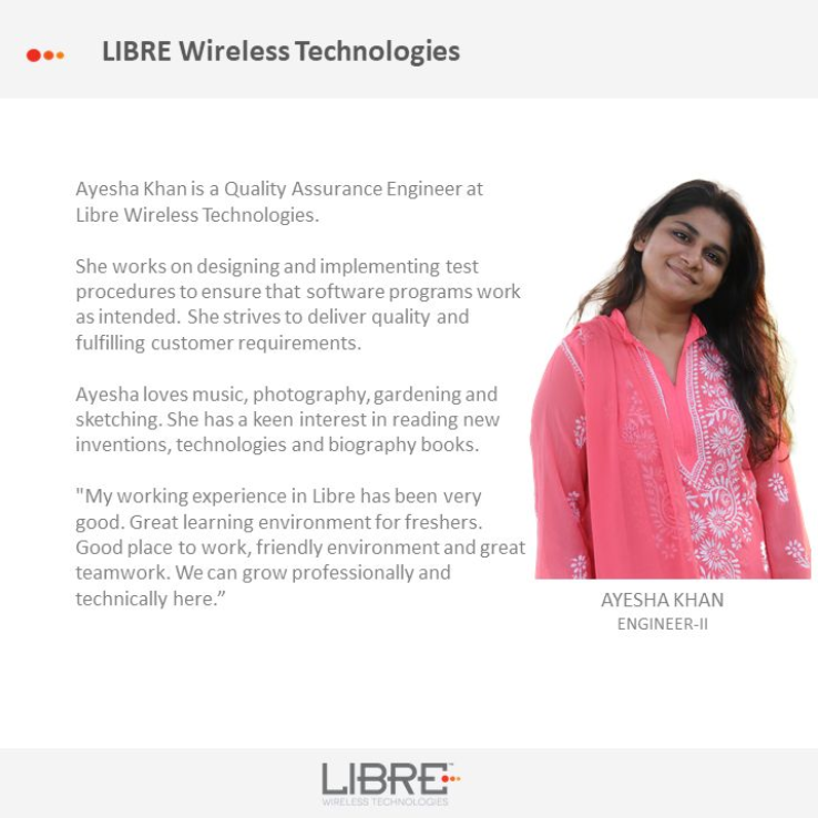 LibreWireless's tweet photo. The efforts you put in to deliver high-quality work for the organization are commendable. May you continue the same every single day for the rest of your career. Kudos!
#teamplayer #libre #employeeappreciation #engineer #Libreian #QA #Bangalore #IoT #embedded #India https://t.co/ckVg17YuTa
