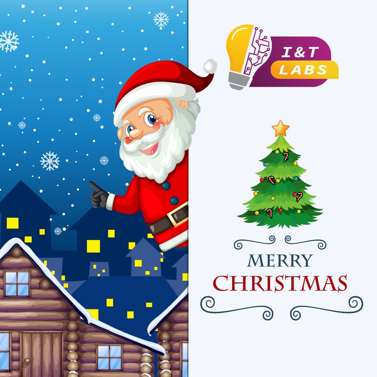 i_tlabs's tweet photo. Wishing you all a MERRY CHRISTMAS @i_tlabs
#MerryChristmas2021 #Christmas #innovations #technology #innovationandtechnology https://t.co/ce0qRk8k9s
