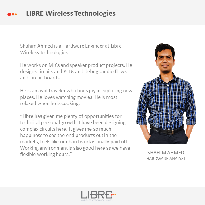 LibreWireless's tweet photo. You are a true example that hard work and dedication always pay off. Your amazing workplace attitude is something we greatly appreciate. Thank you for choosing to give your precious time and skills to this company.
#libre #employeeappreciation #Libreian #Bangalore #IoT #embedded https://t.co/KlJ6wW8UYT