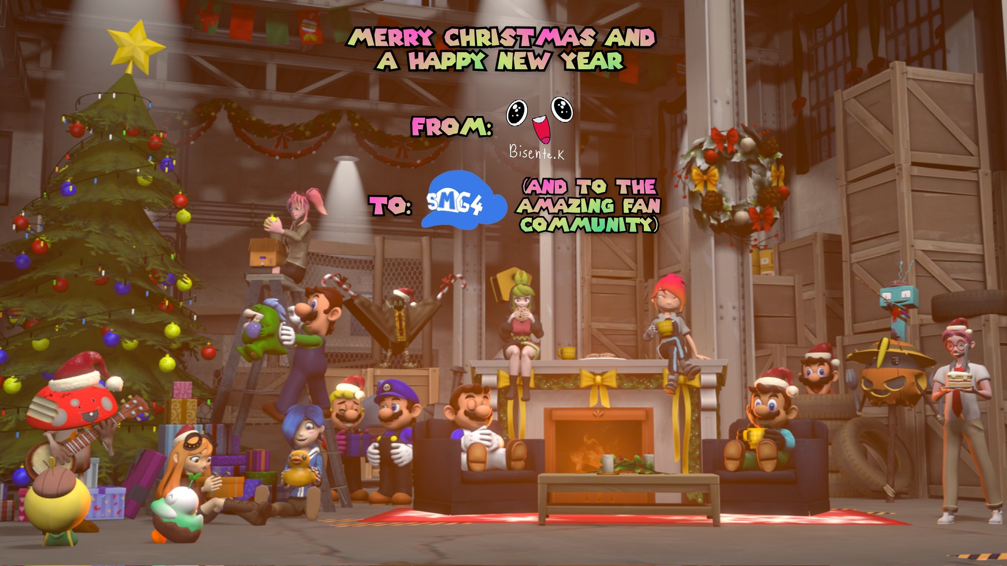 Smg4 2022 Christmas Smg4Character - Twitter Search / Twitter