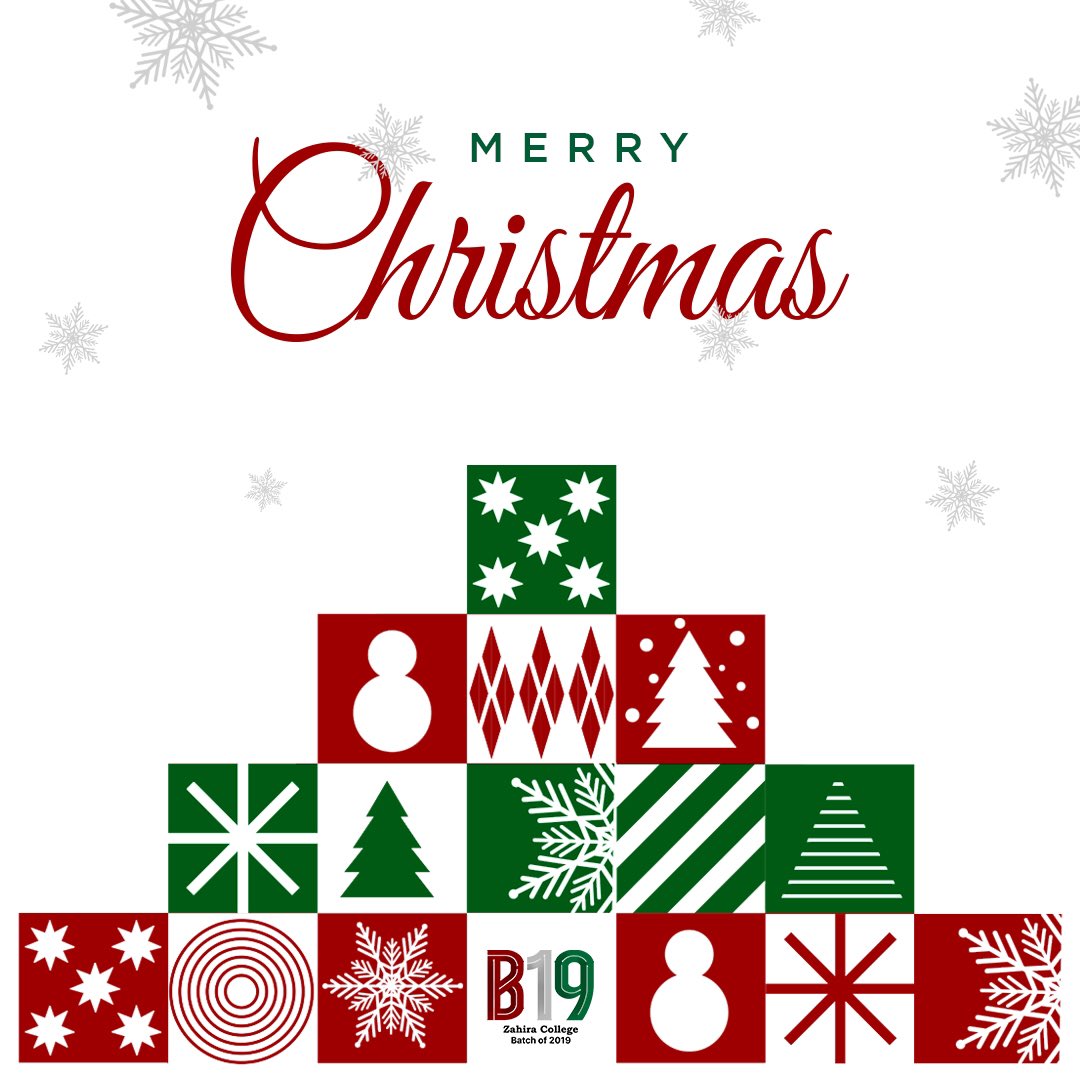 zcc_b19's tweet photo. Merry Christmas to you and tour family! 🎄
.
.
.
#merrychristmas #christmas
#b19 #zccb19 #zahiracollege #batchof2019 #zahiracollegecmb https://t.co/8ykGH7cZHK