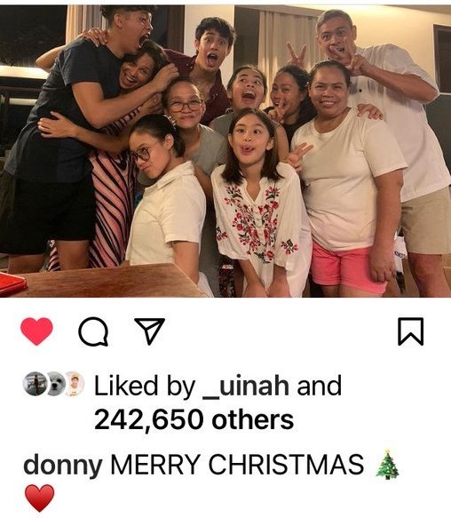 MultiFanMMDP's tweet photo. MERRY CHRISTMAS 🎄❤️

from @maymayentrata07  and @donnypangilinan

#MayDon
#MaymayEntrata
#DonnyPangilinan https://t.co/4TVzGCRiRs