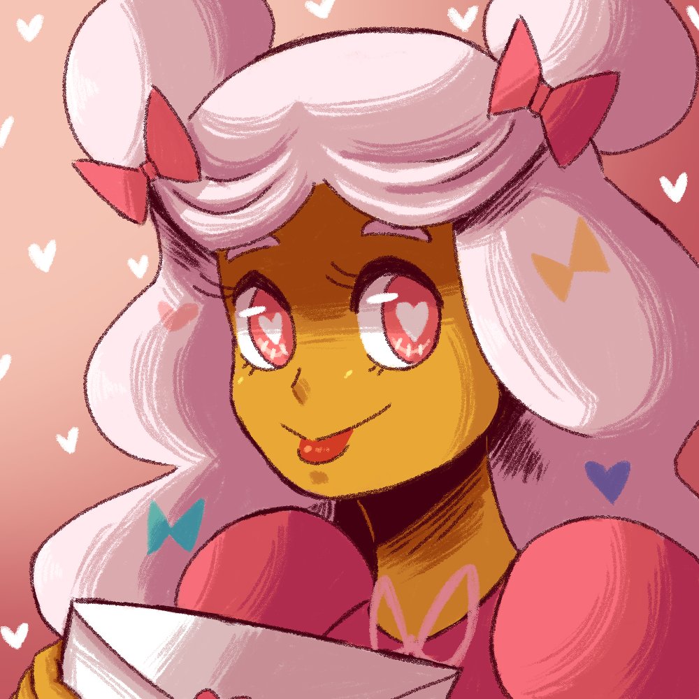 melodistically's tweet photo. Not from Kingdom but a friend of mine really liked Cotton Candy Cookie so I drew her. https://t.co/gcKd2jywC2