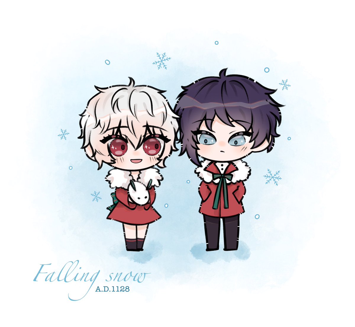 Tob2_Evelyn's tweet photo. [A.D. 1128 | Edinburg]
#ToB2Winter

"กระต่ายหิมะ"
"น่ารักไหมคะ? "

(Merry X'mas นะคะ) https://t.co/KeNRyD83s4