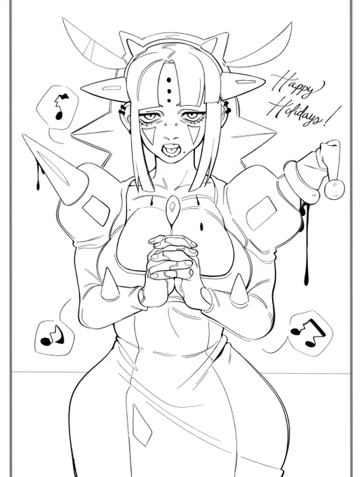 She's trying her best to carol :") Merry Christmas @cashumeru !!! 💚❤️💚❤️ 