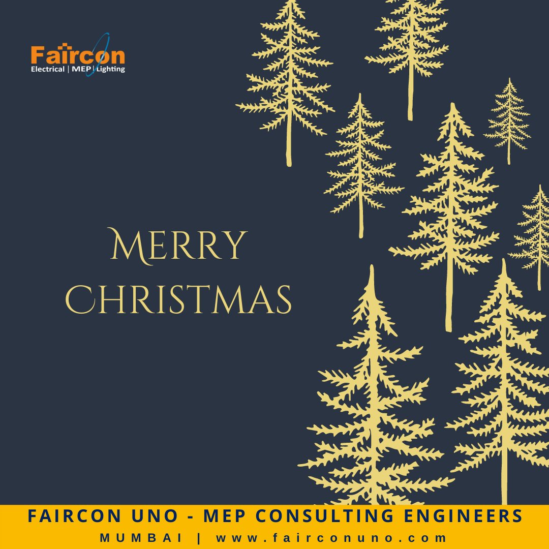 FairconUno's tweet photo. Wishing everyone Merry Christmas and Happy Holidays!

#MerryChristmas #christmas #happyholidays #holidays #holidayseason #FairconUno #Lighting #lightingdesign #MEPEngineering #ElectricalEngineering #Faircon #FairconMEP #MEPEngineeringConsultants #engineeringconsultants https://t.co/cycYDI8Ued