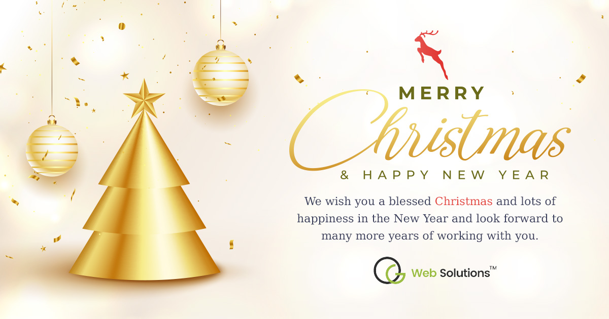 OGWebSolutions's tweet image. We wish you a blessed Christmas and lots of
happiness in the New Year and look forward to many more years of working with you.
#ogwebsolutions #MerryChristmas #HappyNewYear