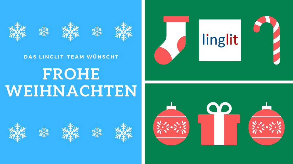 linglitTUDA's tweet photo. Das #Institut für Sprach- und #Literaturwissenschaft der @TUDarmstadt wünscht allen Studierenden, Lehrenden &amp; Mitarbeitenden frohe #Weihnachten und besinnliche #Feiertage! 🎄🎅🎁
Genießt die Zeit im Kreise eurer Familien und bleibt gesund! 🙂

#Linglit #TUDa #Student #Universität https://t.co/WIVwPVtQY9