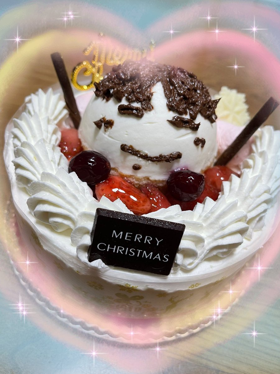 SK182709's tweet photo. 💕🎁🎄 MerryX'mas 🎄🎁💕

今年のケーキはニキくんバージョン😆
(全然似てない笑)

皆さまよいクリスマスを〜

#ENHYPEN
@ENHYPEN_members https://t.co/1PMvX5pUJ7