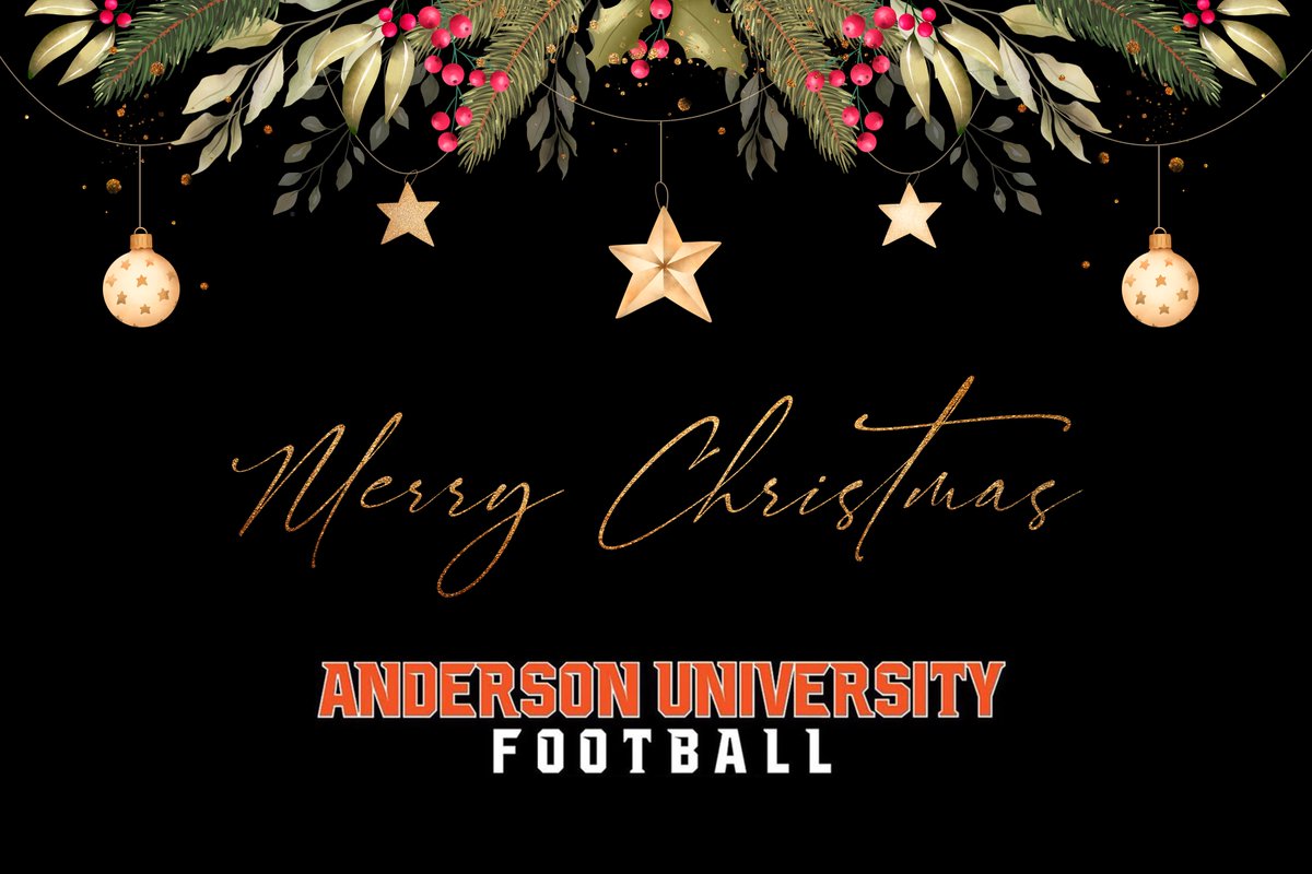 Anderson University Football tweet media