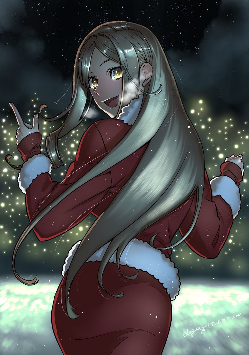 クリスマスだし再掲しておこうかな
今年描いたサンタ 