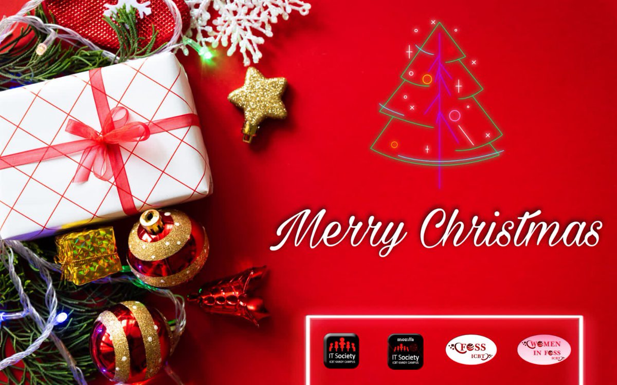 icbt_it's tweet photo. May this festive season sparkle and shine, may all of your wishes and dreams come true, and may you feel this happiness all year round. Merry Christmas !!!  🎄✨

#icbtit #mozillaicbt #fossicbt #womeninfossicbt https://t.co/MN9Y2pLdjk