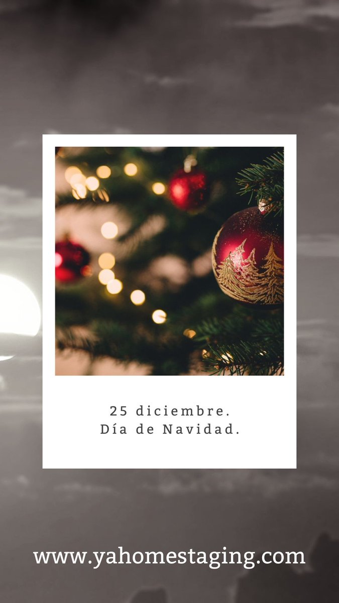 25 de diciembre.
Día de Navidad.
Según la antigua Roma: Natalis solis invictus (Día del nacimiento del Sol invicto) #FelizNavidad #FelicesFiestas #Navidad #Xmas #FelizSabado