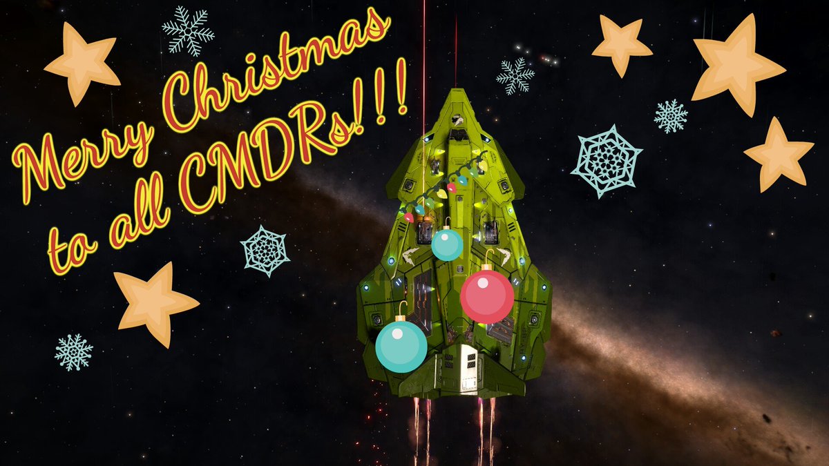 WolvesOfJonai's tweet photo. Happy Christmas Cmdrs! And a Happy new year :) #wolvesofjonai #HappyHolidays #EliteDangerous https://t.co/0Y8J2cSvZB
