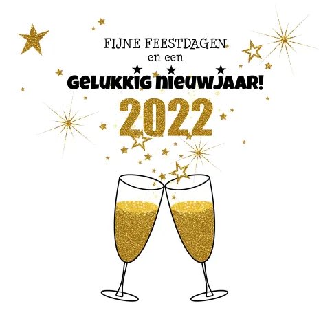 Heel fijne feestdagen en een gelukkig en gezond nieuwjaar!!