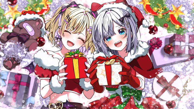 メリークリスマス!
#963art #すぅあーと 