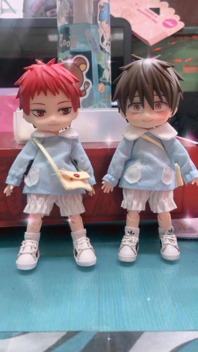Brabra_pepo's tweet photo. My new son... 
โปรเจกปีนี้ทำสำเร็จ เสร็จสิ้นแล้ว🎉
#AkaFuri #AKFR #akafuri #kurokonobasket #akashi https://t.co/7K2MJZcQaG