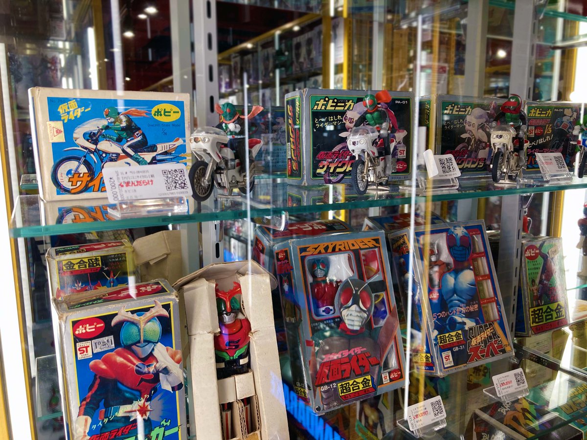 まんだらけ中野店3階に仮面ライダー専門店SP9が本日OPENしました✨朝