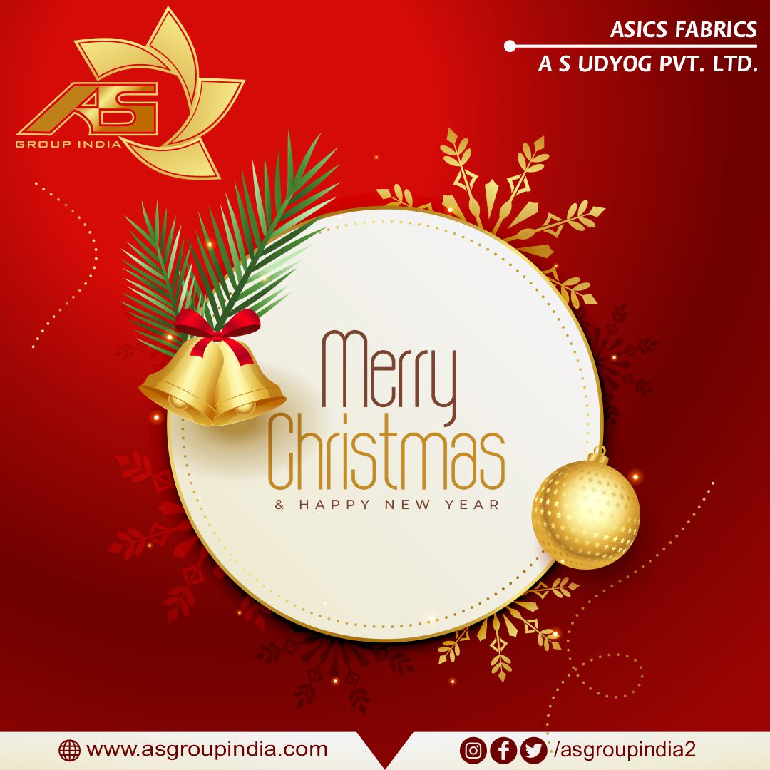 ASGroupIndia2's tweet photo. Merry Christmas everyone! Wishing you a season filled with joy, laughter and blessings.

#MerryChristmas #ASGroupIndia #ASICSFabrics #ASUdyog #MerryXmas  #Christmas2021 https://t.co/LKcJnGQQ98
