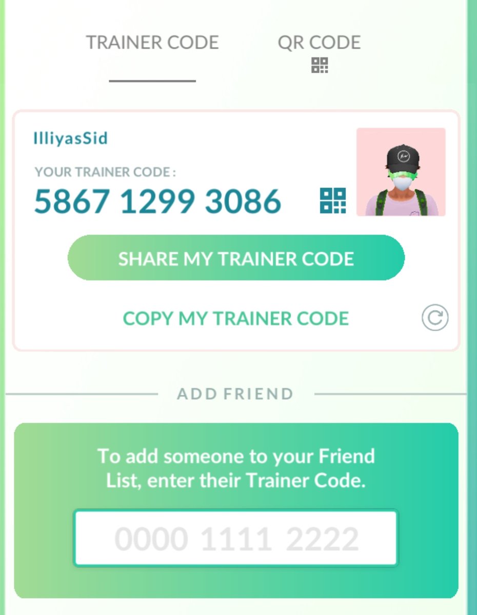 illiyassidd's tweet photo. @PokemonGoApp Add me as a friend https://t.co/SMwWj2fsQj