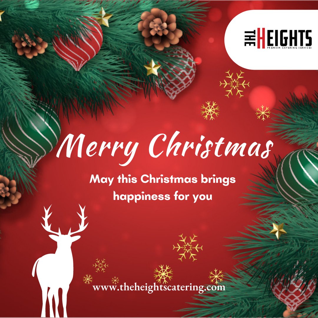 HeightsCatering's tweet photo. May Santa fulfill all your wishes.
Have a great Christmas.

#Christmas #christmastime #christmascelebration #celebration #theheightscatering https://t.co/BUmWgcQ4H1