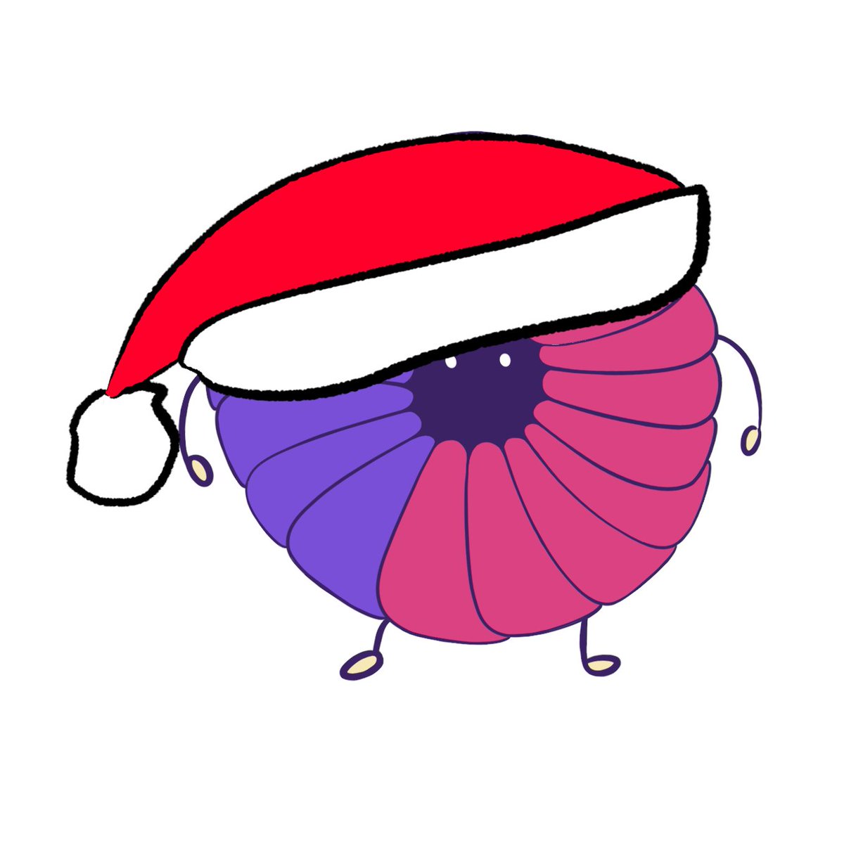 PurpleM33's tweet photo. Merry Christmas! 🎄🍩 #絵スコート https://t.co/iK5PDV8rDj