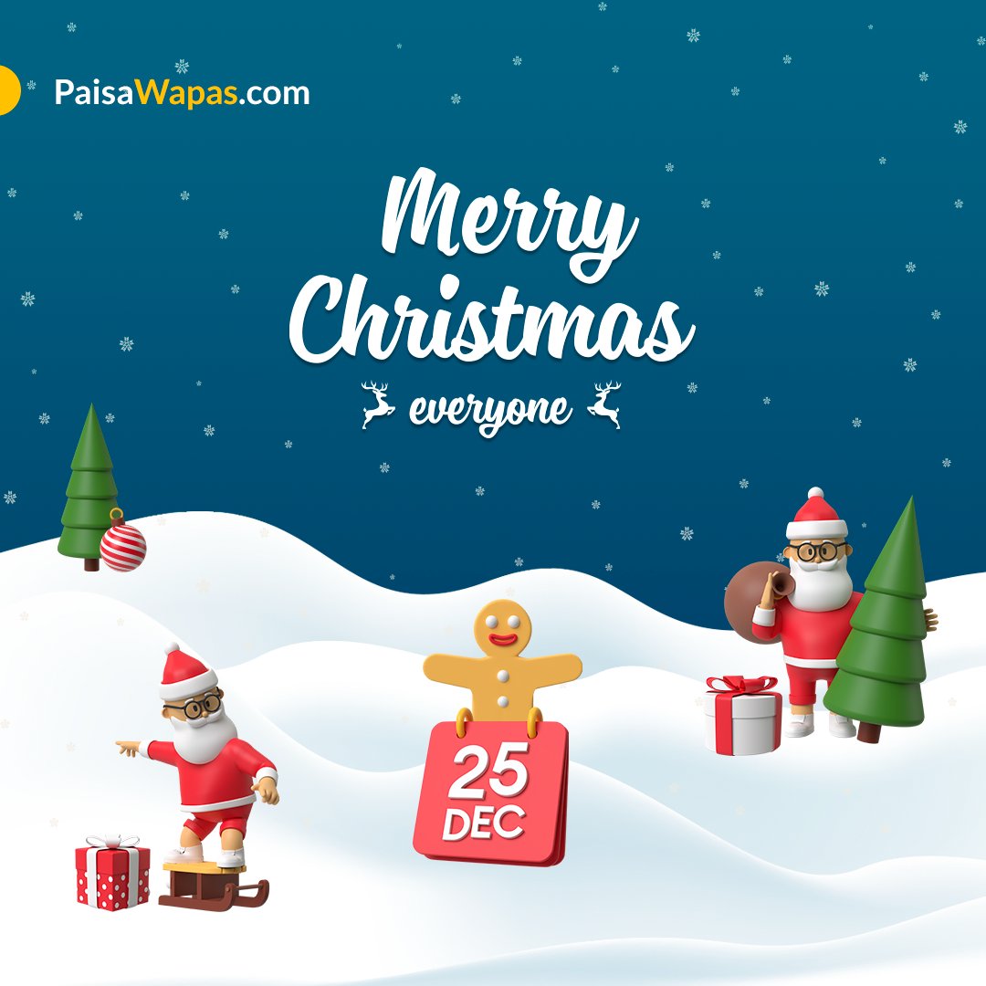 paisawapas's tweet photo. The gift of happiness, the gift of peace, the gift of prosperity. We hope you can unwrap all these gifts on this Christmas day🎄
.
.
.
#PaisaWapas #celebration #HappyChristmas2021 #HappyChristmas #Christmas https://t.co/inmGJmesHN