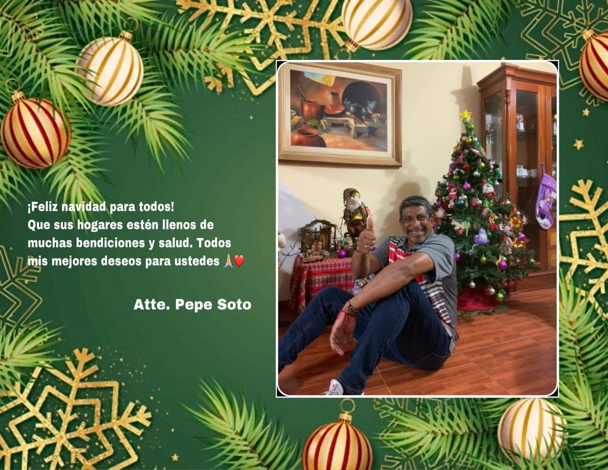 Tiempo para agradecer, Dios los bendiga. ¡Feliz Navidad! 🌲♥️