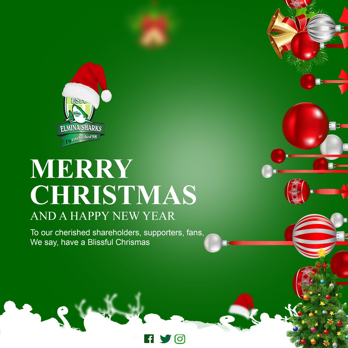 ElminaSharks's tweet photo. It's Christmas Eve 🎄
Merry Christmas 🎄 to everyone. Stay safe and healthy in this festive season 🙏❤️.God bless you all.. https://t.co/tx5IbLTnk4