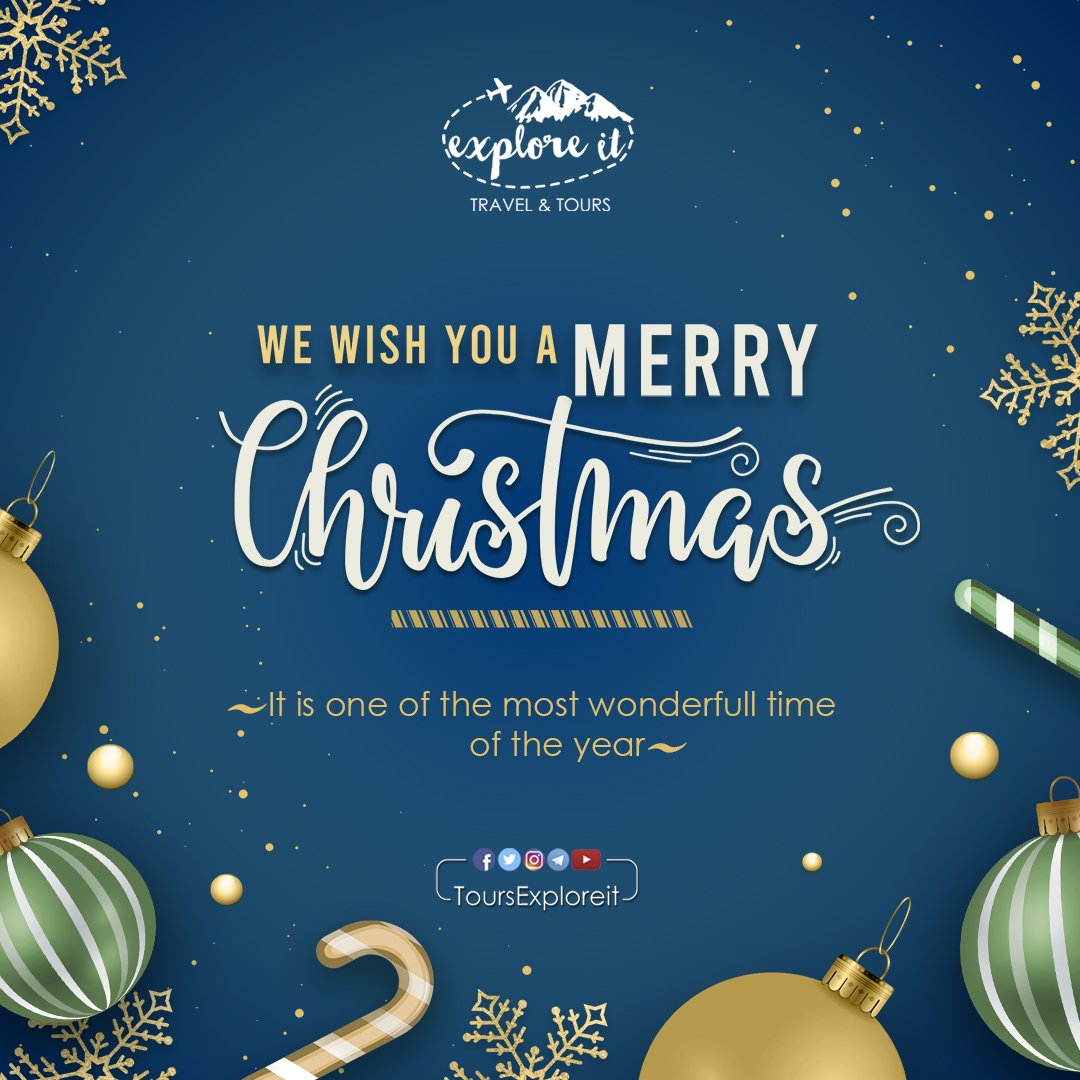 ToursExploreIt's tweet photo. "Enjoy One Of The Most Wonderful Time Of The Year With Your Loved Ones."

Merry Christmas! 

#MerryChristmas #Exploreit #Pakistan #Karachi https://t.co/zlQIsPkQRY