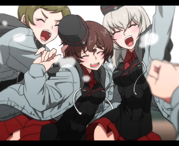 #ガルパン 
元気になったんだね あの時の君
僕は君の瞳から落ちた涙 