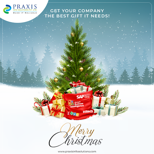 PraxisInfoSolu's tweet photo. Gifts are precious. Celebrate this occasion with your loved ones. #PraxisInfoSolutions wishes you a happy Christmas.  

#Christmas #festival #Christmas2021
#FestiveSeason #Enterprise #SAPBusinessOne #SAPIndia #SAP #SAPSolution #ERPSolution #Business #Technology #Automation https://t.co/4Ikvj15mVo