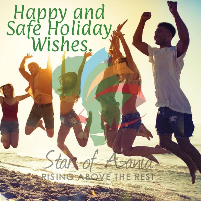 StarofAzania's tweet photo. Wishing all our clients, staff, and suppliers a safe and happy festive season.

#StarofAzania #Travel #transport #Happyholiday #FestiveSeasontouri https://t.co/pqEN5JE7z7