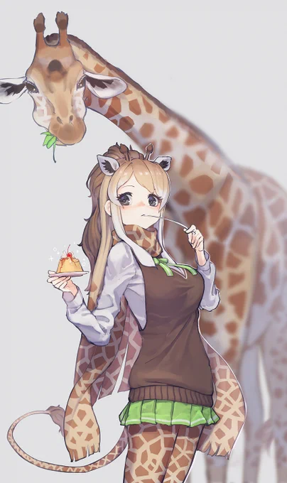 「けものとフレンズ」を意識してました。
#2021年もあと少しなので今年の作品の中で特に気に入っている作品を上げる 