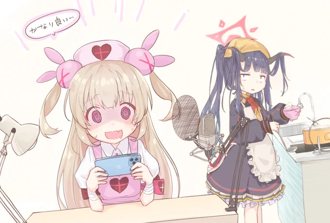 名取さなさんという超𝑩𝑰𝑮で面白いVtuberを、ブルアカ配信きっかけで最近知りました(インターネット浦島太郎か?) 