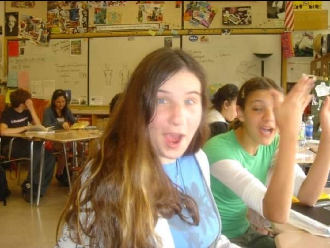 Me, my BFF. 9th grade. 16 years later, she needs some help. If you're feeling the Christmas spirit, I've got a link for her GFM in my bio. 💖