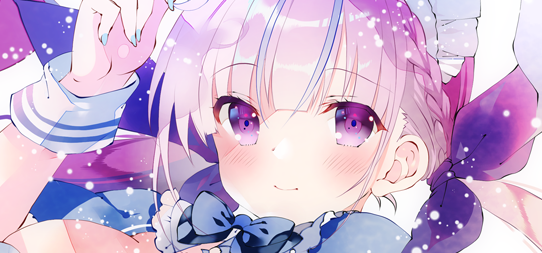 湊あくあ 「リプで全体あぷ。

めいど降臨(*˘︶˘*).。.:*♡
#湊あくあ  #あくあ」|むーのイラスト