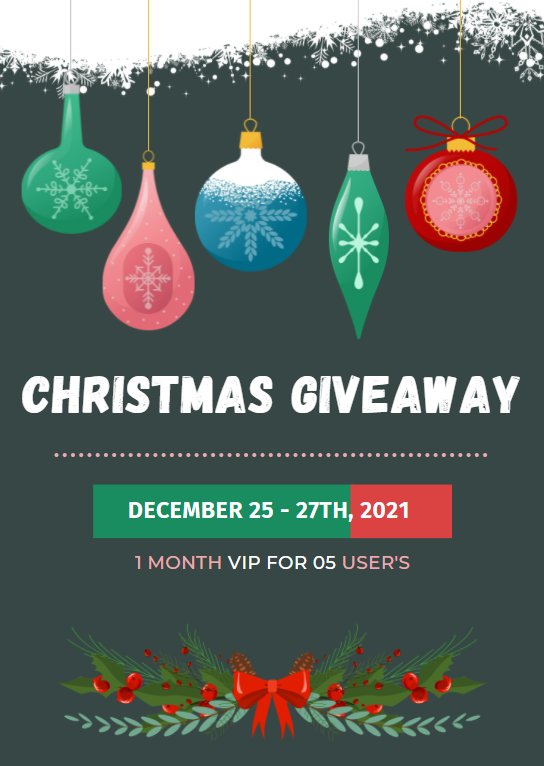 Rajnikant130's tweet photo. Christmas Giveaway🥳❤️

To participate in this giveaway just follow below rules👇👇🥳

1: Like, Retweet, Follow &amp; Comment  the screen shot of Our twitter &amp; YouTube (Must Join) with Tag of ur 3 friends😊❤️

2: It's only for 48Hr. After that we will Announce our Winner 🏆 https://t.co/3ucRcH2xVW