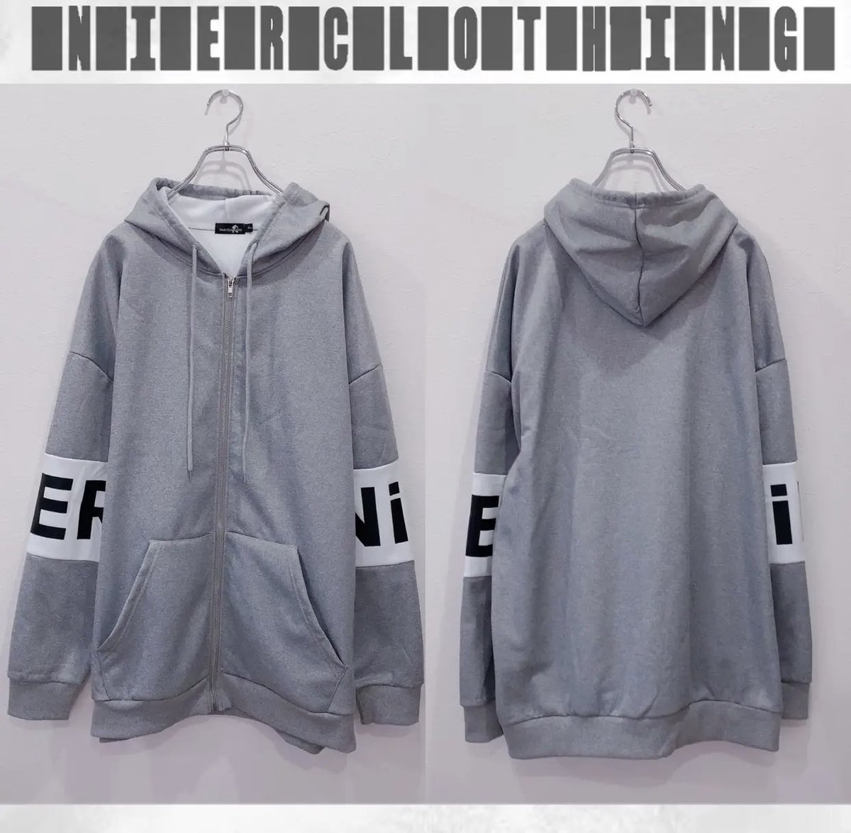 NieR_tokyo's tweet photo. 🎁本日〆切プレゼント企画🎁

防寒裏起毛LOGO SLEEVE ZIP OUTER

🎁3名様にプレゼント🎁

◼応募方法
フォロー(@NieR_tokyo) &amp; RT
◼締切〆  本日24時

※鍵垢の方も対象内です。
こちらの商品は〆切後販売予定となります。
是非ご参加ください🙇‍♂️🙇‍♀️ https://t.co/OklQxSDEAg