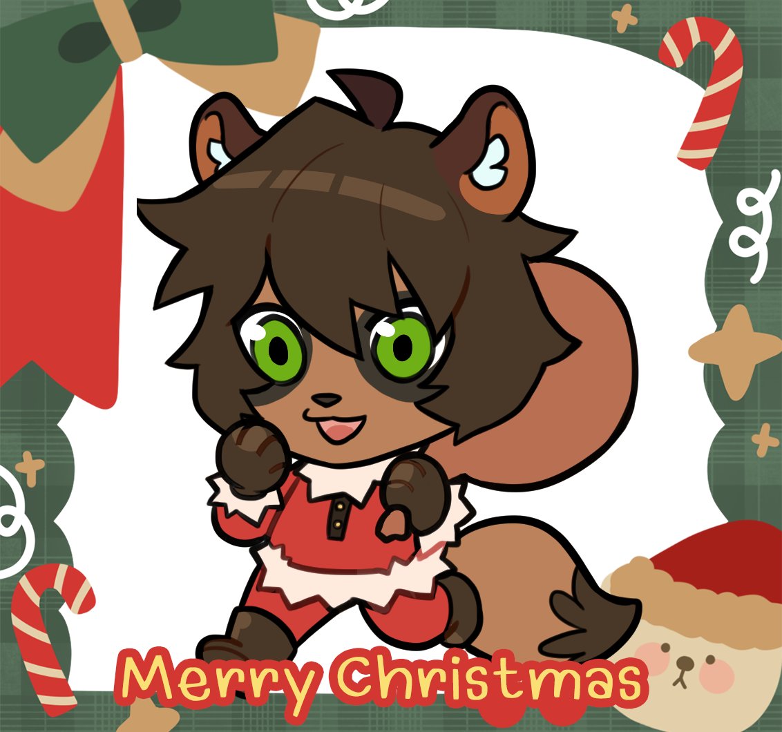 RyotaYuma_AYA's tweet photo. "เด็กดีต้องได้อะไรน้า~ ได้ของขวัญยังไงแหละ"
"Merry christmas ครับบบ"

วันหยุดแสนวิเศษที่มีการจัดงานทุกบ้านในวันนี้ เจ้าเรียวตะไม่รอช้าที่จะไปแต่งตัวเป็นซานต้าและเป็นวันเกิดของเจ้าตัวอีกด้วย 

Commission : ALTERED-ZER0
(Merry christmas ครับทุกๆคน และก็สุขสันต์วันเกิดเรียวตะ🦝💚) https://t.co/zDMDBlxu4c