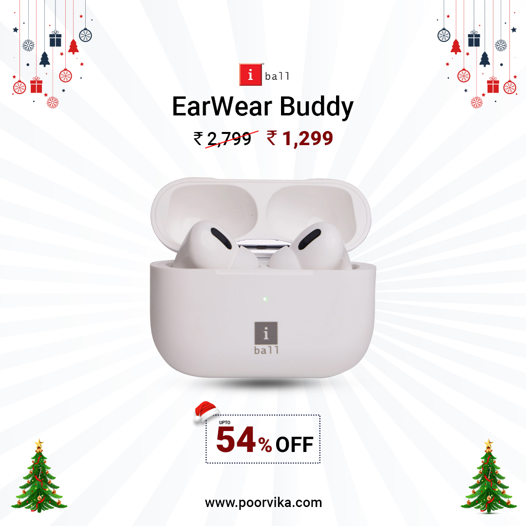 poorvika_india's tweet photo. Celebrate this Christmas & Upcoming New Year with Crisp & Clear Music. Get TWS Earbuds from Top Brands starting at just ₹999*! Upto 73%* Off!
Tap your feet away into Poorvika today!
T&C*
Shop Online: https://t.co/DuviMObZ6H
#tws #airdopes138 #boattws #anker #earbuds https://t.co/4bFCWNml34