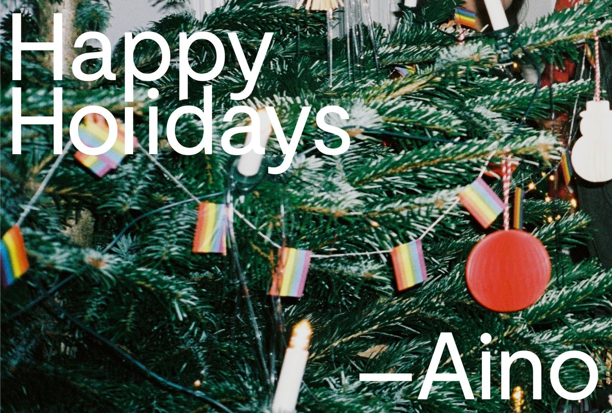 Dear friends and colleagues,

We love you very much. Thank you for another great year and we wish you all good health and success!