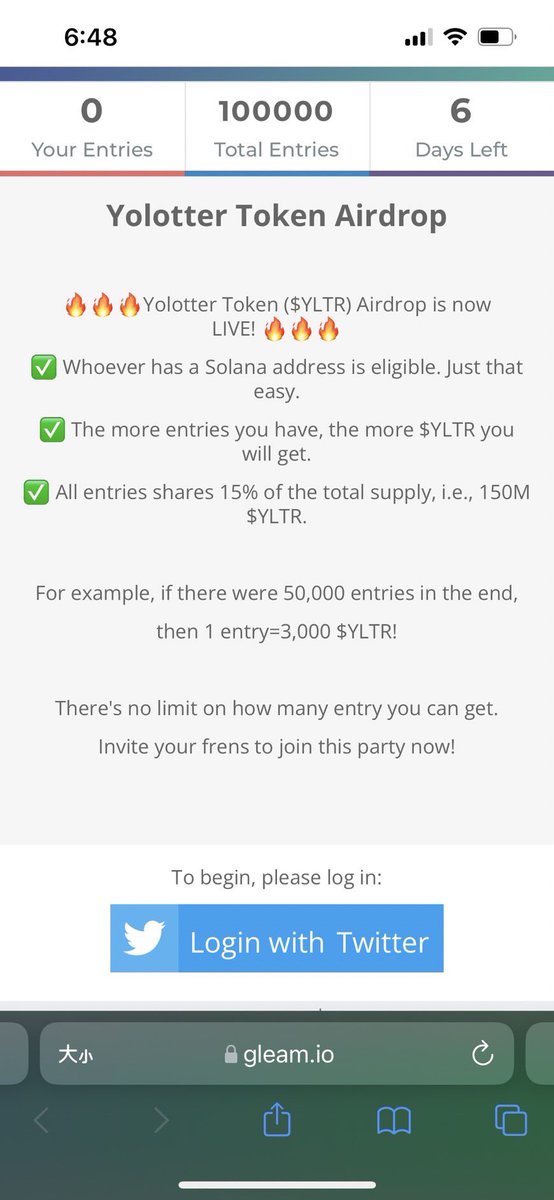 apein100's tweet photo. ~2 days ago: 10k that’s great😊
…
…
…
Now: 100k that’s freaking awesome 😍😍😍 https://t.co/DpLpos8kuu