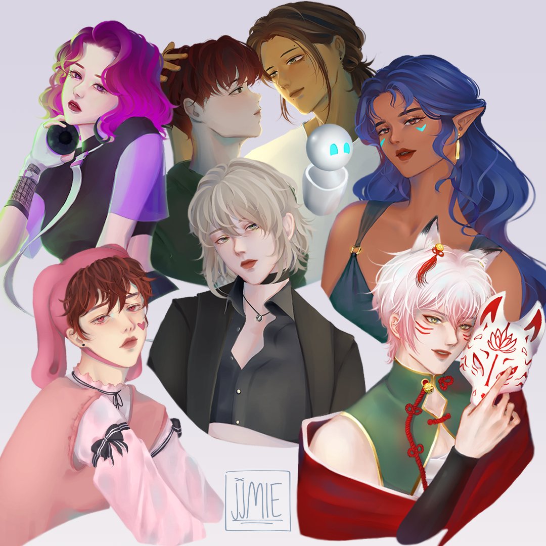 jjmie_jier's tweet photo. I drew my insta mutuals' OCs :]
#art #OC https://t.co/QxM23djm5U
