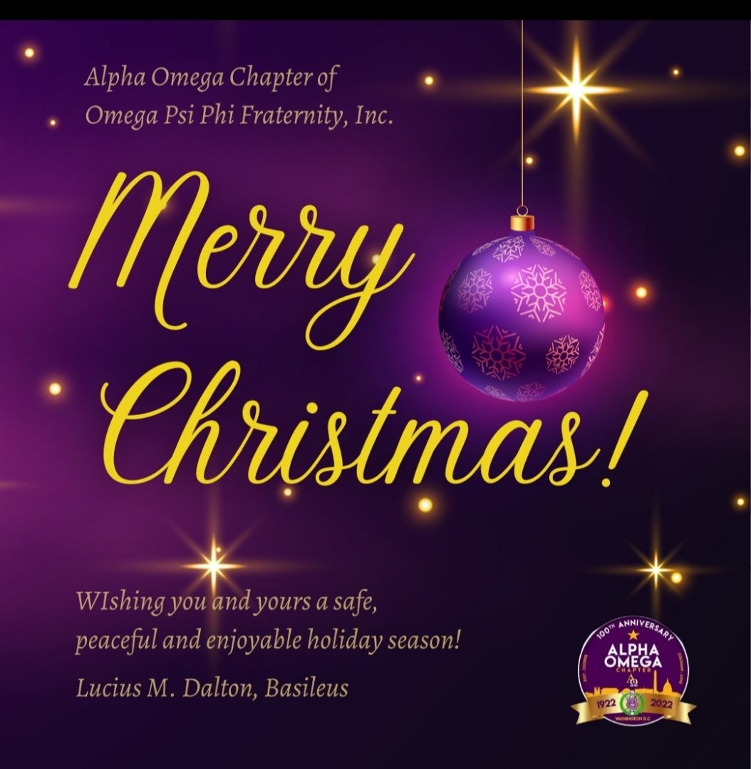 AQChapterRptr's tweet image. To you and yours from the Men of the Alpha Omega chapter of Omega Psi Phi Fraternity Inc.,….