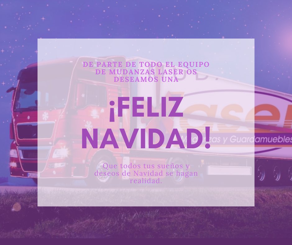 mudanzaslaser's tweet photo. Feliz navidad:
Este año, igual que todos los años nos sentimos orgullosos de trasladar los sueños de todos nuestros clientes.
Que todos tus sueños te lleven siempre a donde quieras estar, nosotros estaremos encantados de estar ahí para ayudarte. 🎄🎅🏻🎁

#mudanzasláser https://t.co/VEyHoEU01P